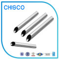 Chisco polish 201 / 304 welded pvc coated stainless steel tube